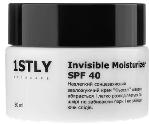 1STLY Skincare Invisible Moisturizer SPF 40
