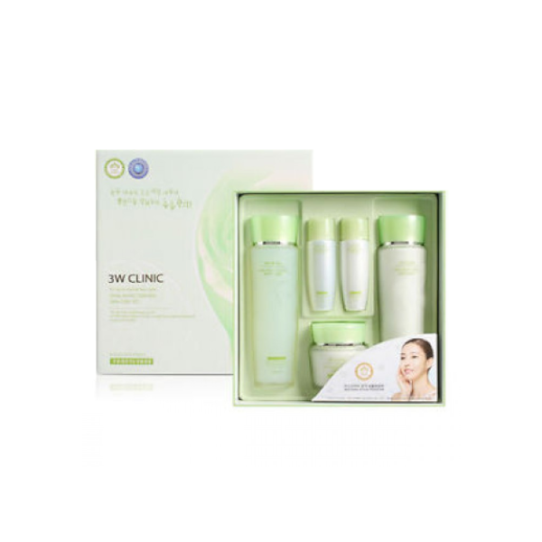 3W Clinic Snail Moist Control Skin Care 3 Kit Set - 1set(5items)