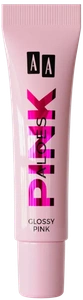 AA Aloes Pink Lip Balm Glossy Pink