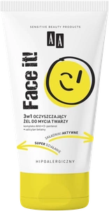AA Face It! 3in1 Face Cleansing Gel