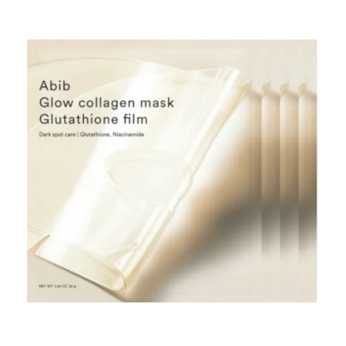 Abib Glow Collagen Mask Glutathione Film - 38g*4ea