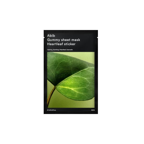 Abib Gummy Sheet Mask - Heartleaf Sticker - 1pc
