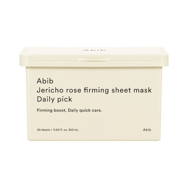 Abib Jericho Rose Firming Sheet Mask Daily Pick - 350ml/30 sheets