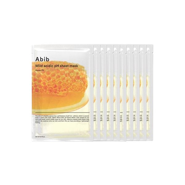 Abib Mild Acidic pH Sheet Mask - 10pcs