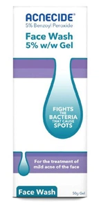Acnecide Face Wash Spot Treatment Benzoyl Peroxide