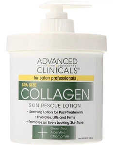 Advanced Clinicals Collagen Skin Rescue Lotion