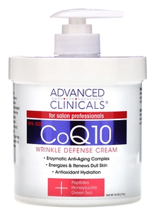 Advanced Clinicals Coq10, Wrinkle Defense Cream