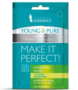 Afrodita Young & Pure Calming, Pores Minimizing Mask