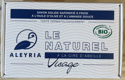 Savon solide Le Naturel Visage- Aleyria Cosmétiques