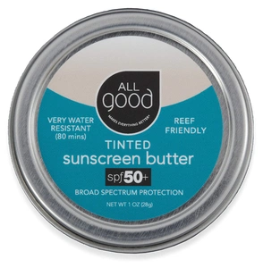 All Good Spf 50+ Tinted Mineral Sunscreen Butter