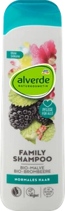 Alverde Naturkosmetik Family Shampoo Malve Brombeere