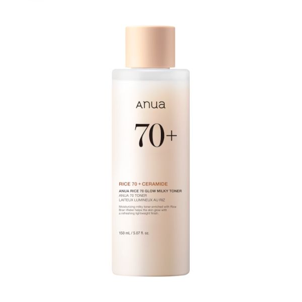 ANUA Rice 70 Glow Milky Toner - 150ml