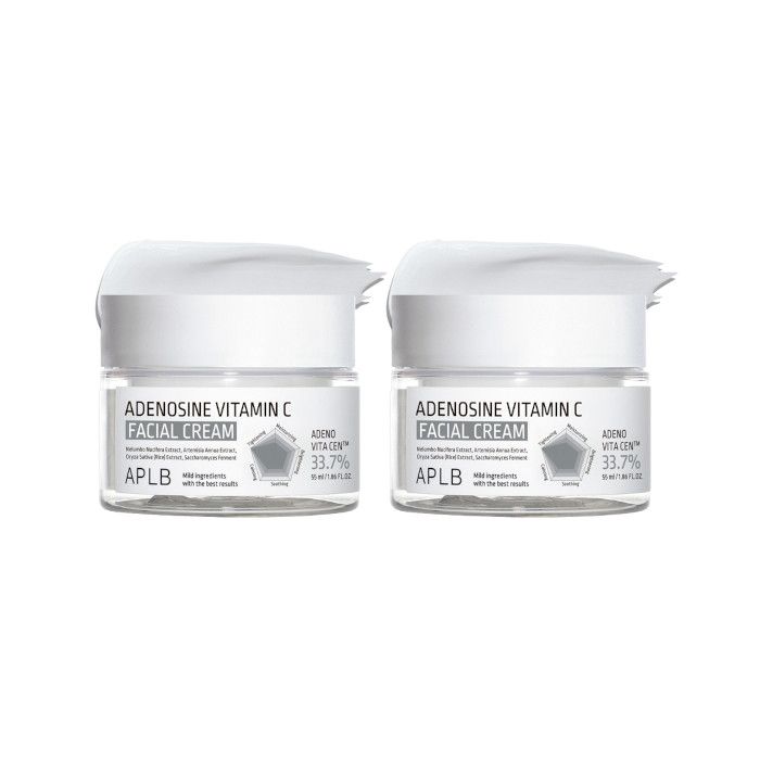 APLB Adenosine Vitamin C Facial Cream - 55ml (2ea) Set