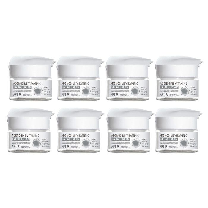 APLB Adenosine Vitamin C Facial Cream - 55ml (8ea) Set