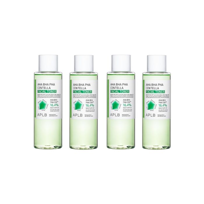 APLB AHA BHA PHA Centella Facial Toner - 160ml (4ea) Set