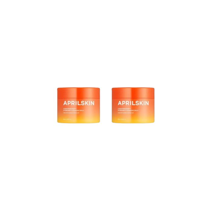 APRILSKIN Carrotene IPMP Hydromelt Cleansing Balm - 90ml (2ea) Set