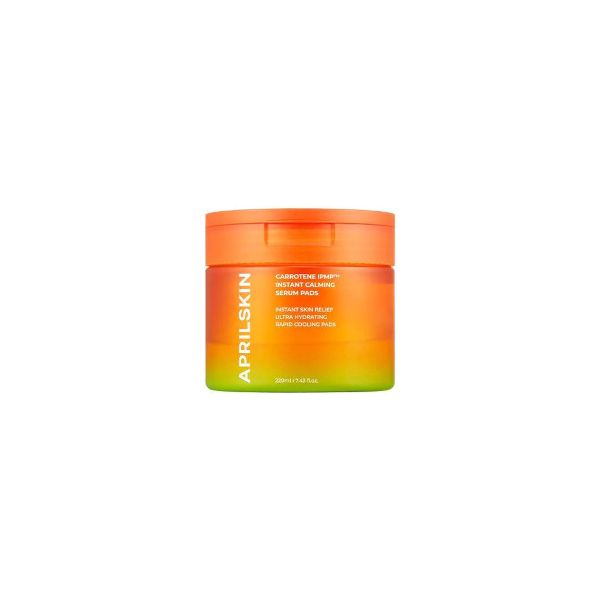 APRILSKIN Carrotene IPMP Instant Calming Serum Pads - 220ml/80 pads