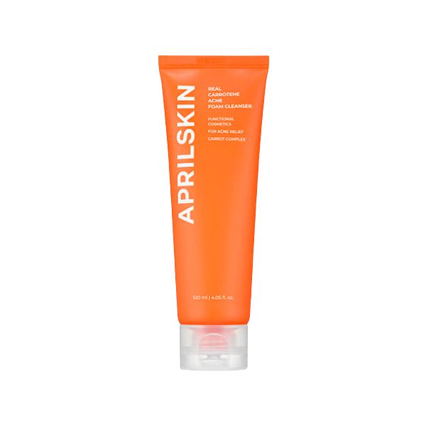 APRILSKIN Real Carrotene Acne Foam Cleanser - 120ml