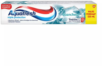 Dentifrice triple protection blancheur