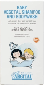 Argital Baby Vegetal Shampoo And Bodywash