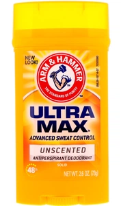 Arm & Hammer Ultramax, Solid Antiperspirant Deodorant, For Women, Unscented