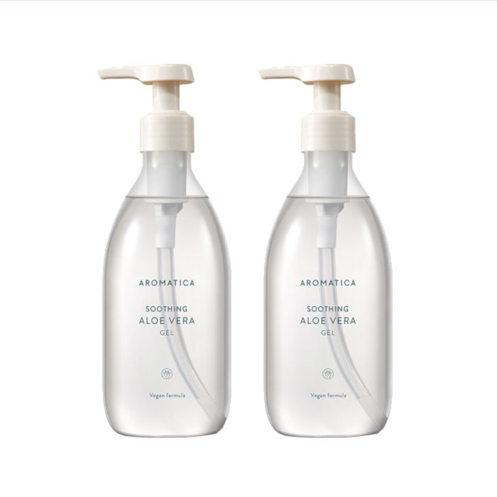 aromatica Soothing Aloe Vera Gel - 300ml (KR Version) (2ea) Set