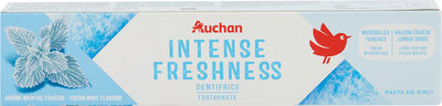Auchan dentifrice fraîcheur intense tube 75ml