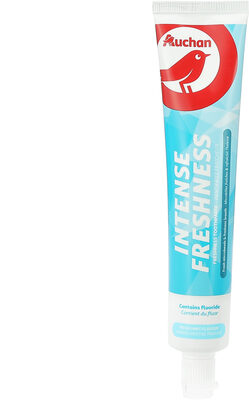 Auchan - dentifrice - fraicheur intense - 75ml