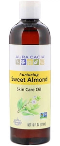 Aura Cacia Skin Care Oil, Nurturing Sweet Almond
