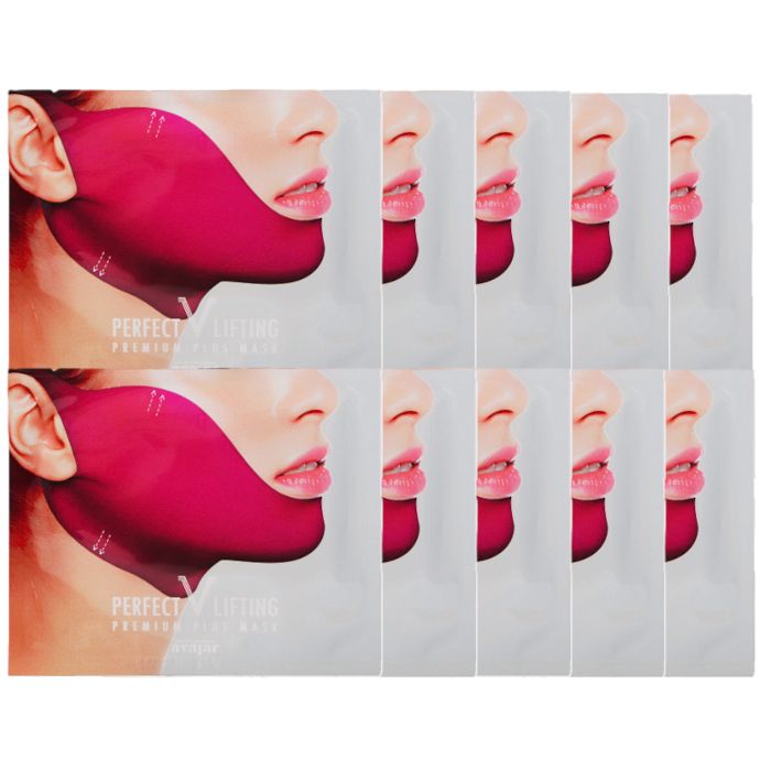 avajar Perfect V Lifting Premium Plus Mask in Red - 1pcs (10ea) Set