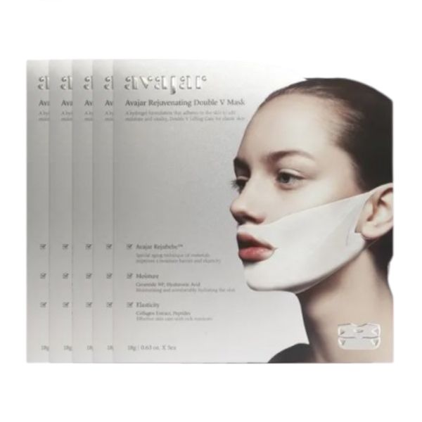 avajar Rejuvenating Double V Mask - 5pcs