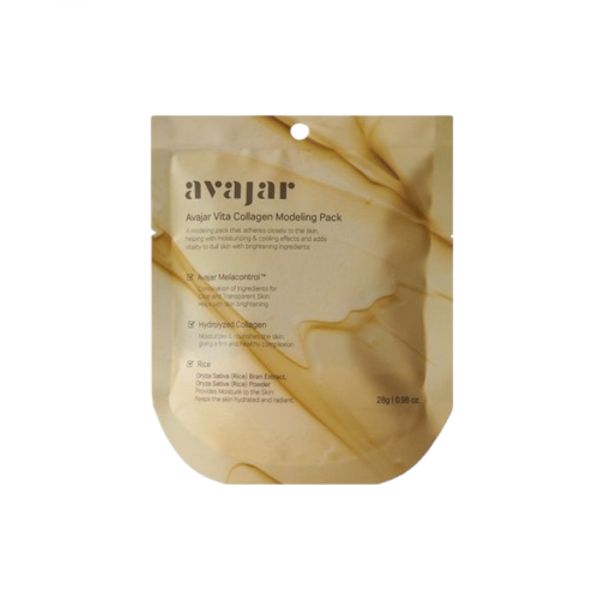 avajar Vita Collagen Modeling Pack -Melacontrol - 28g