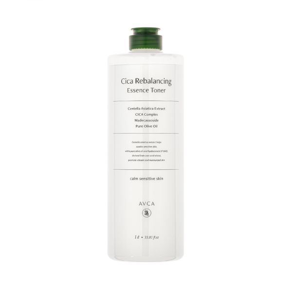 AVCA CICA Rebalancing Essence Facial Toner - 1L