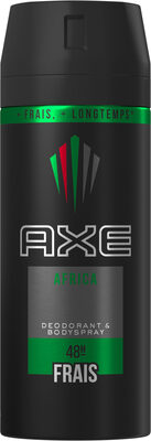 Axe Déodorant Homme Spray Antibactérien Africa 150ml