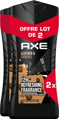 Axe sg cuir&cooki 2x250ml