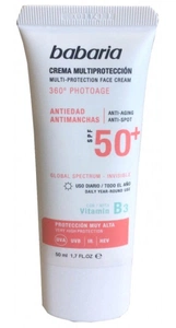 Babaria Crema Multiprotección 360º Photoage Antiedad Y Antimanchas SPF50