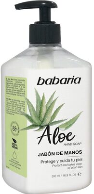 Jabón de manos aloe vera