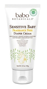 Babo Botanicals Babo Botanicals Sensitive Baby Zinc Diaper Cream - Fragrance Free