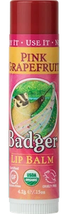 Badger Classic Organic Lip Balm - Pink Grapefruit TÖRÖLNI