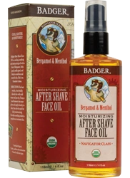 Badger Company Navigator Class Man Care After-Shave Face Oil