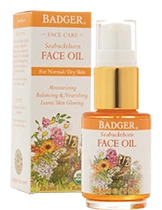 Badger Seabuckthorn Face Oil For Normal Or Dry Skin