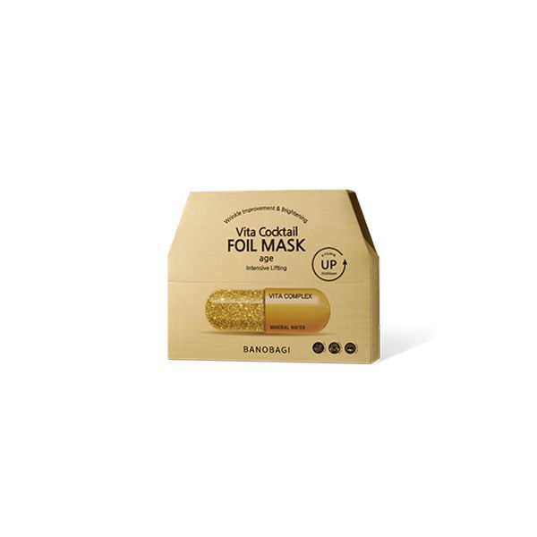 BANOBAGI Vita Cocktail Foil Mask Age - 10 pcs