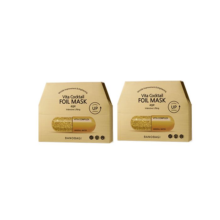 BANOBAGI Vita Cocktail Foil Mask Age - 10 pcs (2ea) set