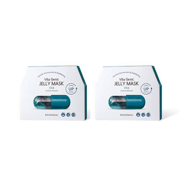 BANOBAGI Vita Genic Jelly Mask Cica - 10 pcs (2ea) set