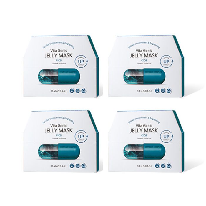 BANOBAGI Vita Genic Jelly Mask Cica - 10 pcs (4ea) set