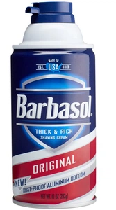 Barbasol Thick And Rich Shaving Cream