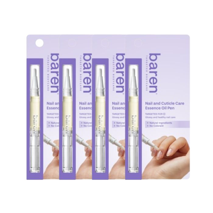 Baren Nail & Cuticle Repair Essential Oil Pen - 2ml (4ea) Set