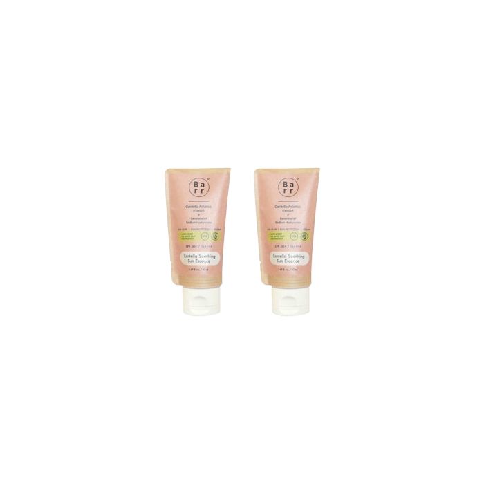 Barr Centella Soothing Sun Essence SPF 50+ PA++++ - 50ml (2ea) Set (New)