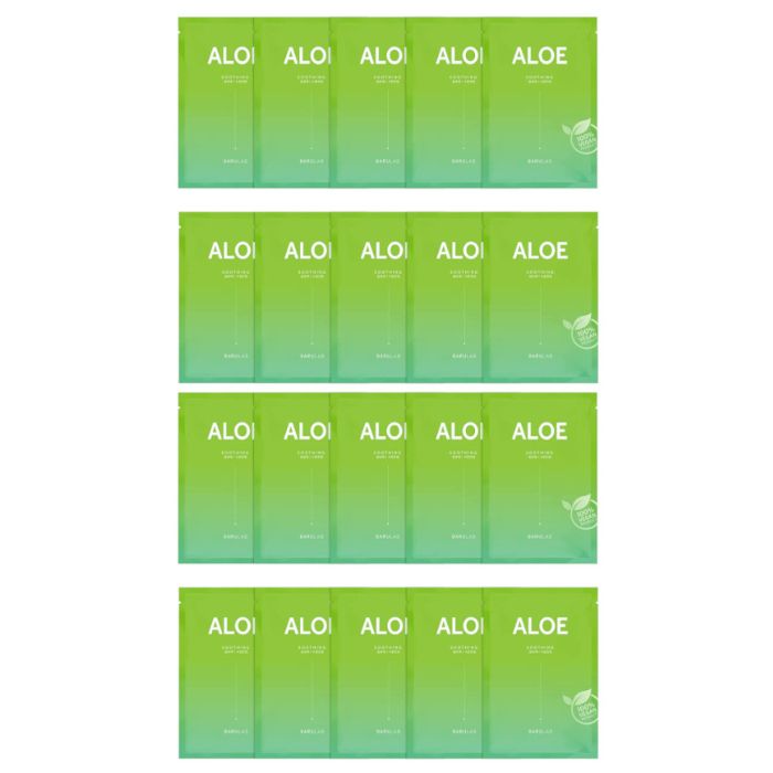 BARULAB The Clean Vegan Aloe Mask - 10pcs (2ea) set