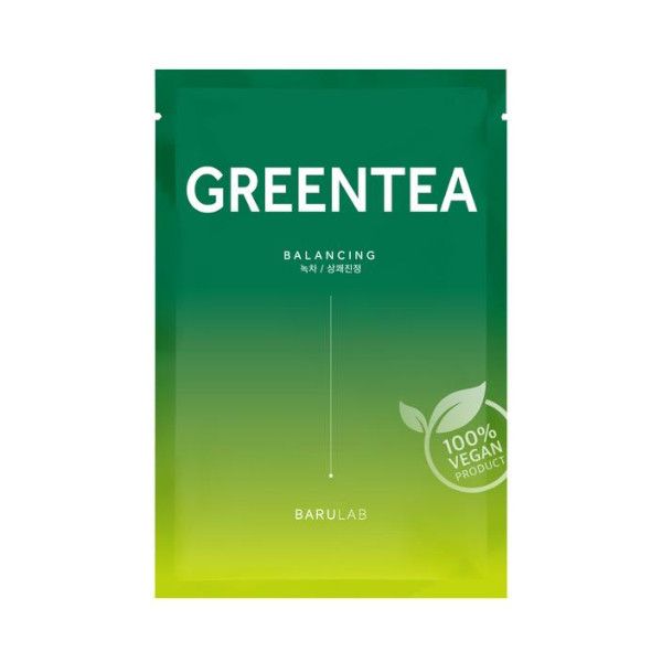 BARULAB The Clean Vegan Green Tea Mask - 1pc